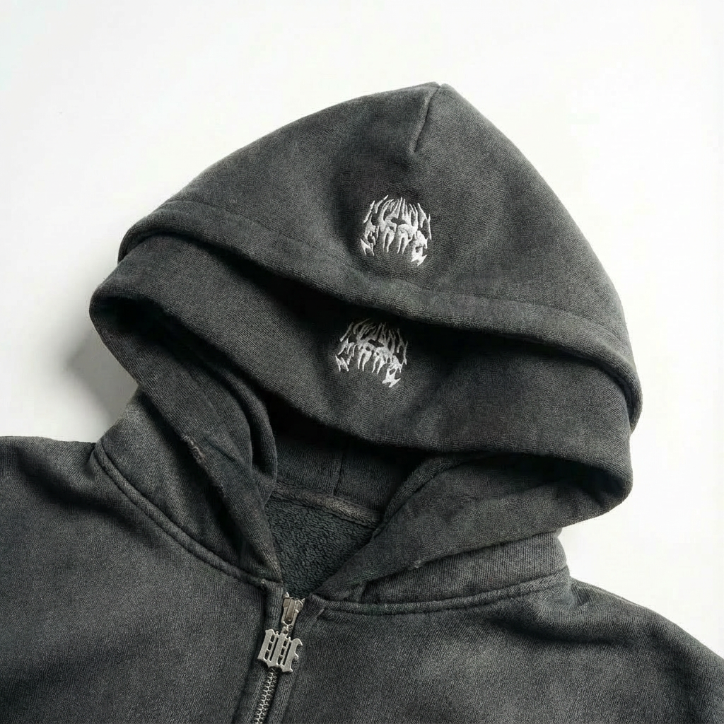 WORSTHUMAN - GREY HOODIE