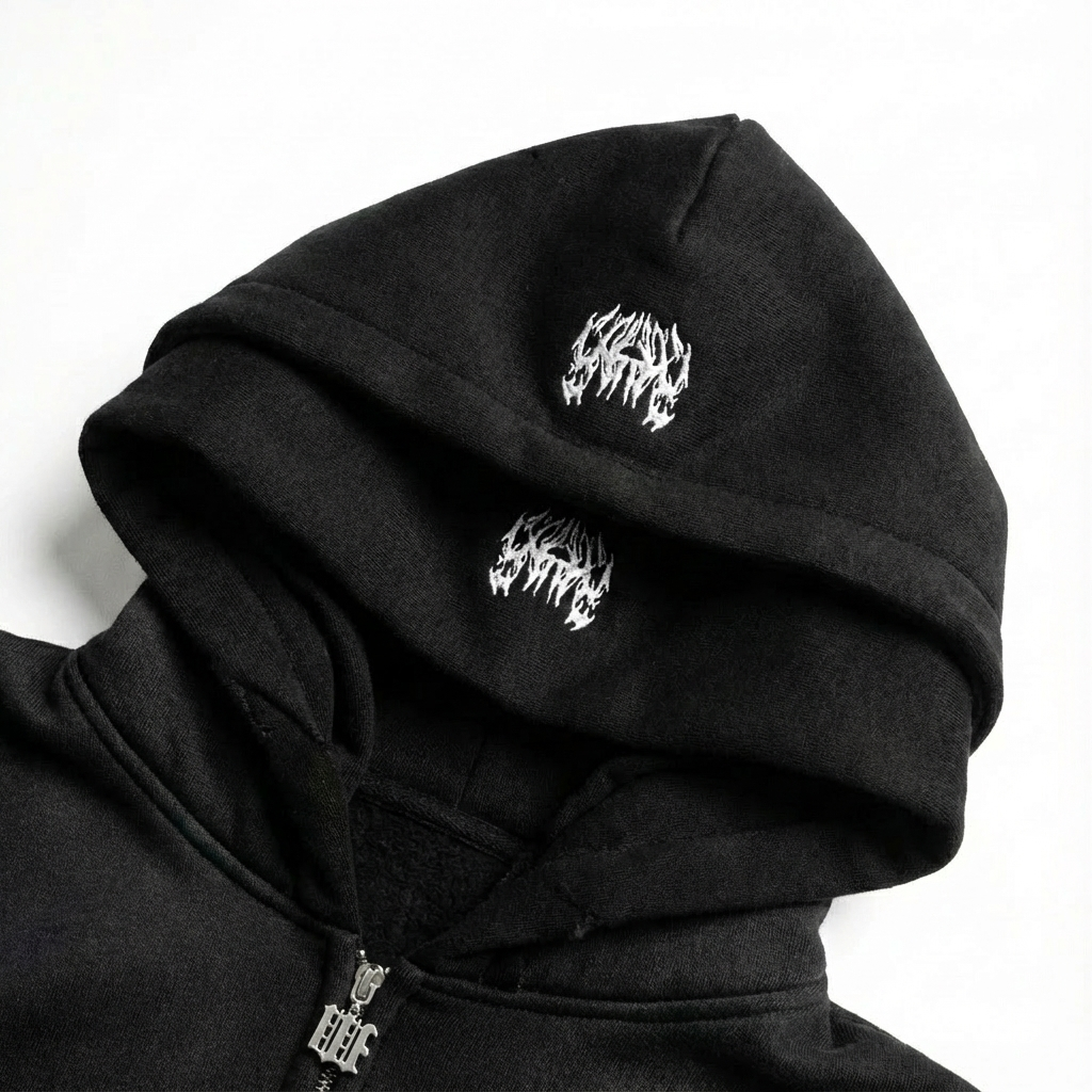 WORSTHUMAN - BLACK HOODIE